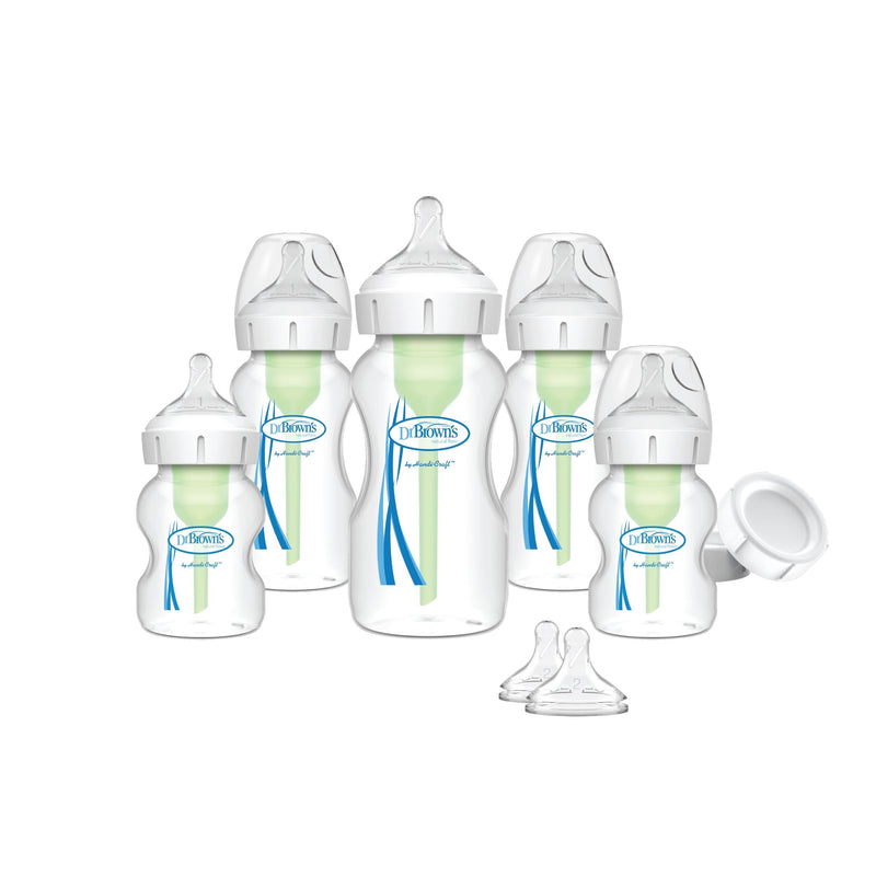 Dr. B's + Wide Neck Newborn Feeding Set Q0