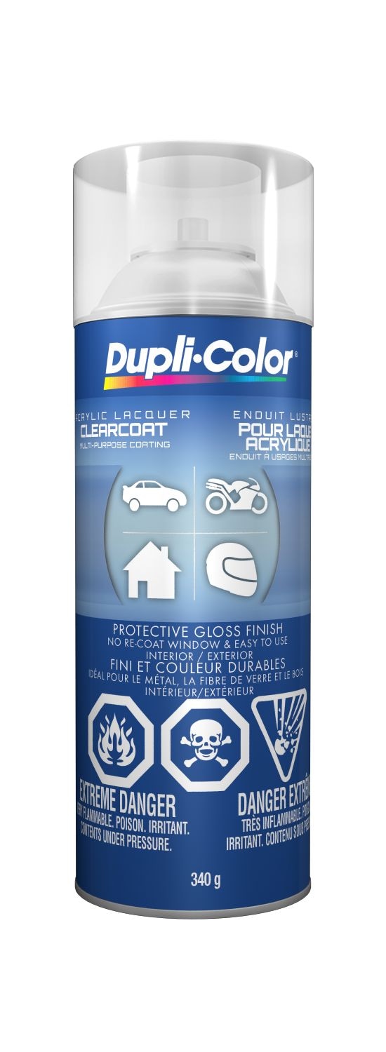 Dupli-Color Auto Lacquer Aerosol Paint, Gloss Finish, 340-g F6