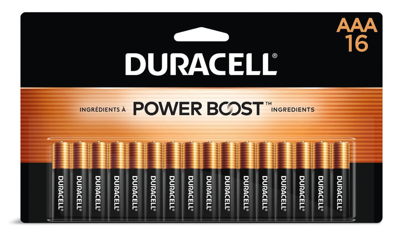 Duracell Coppertop AAA Batteries, Alkaline,16-pk V3