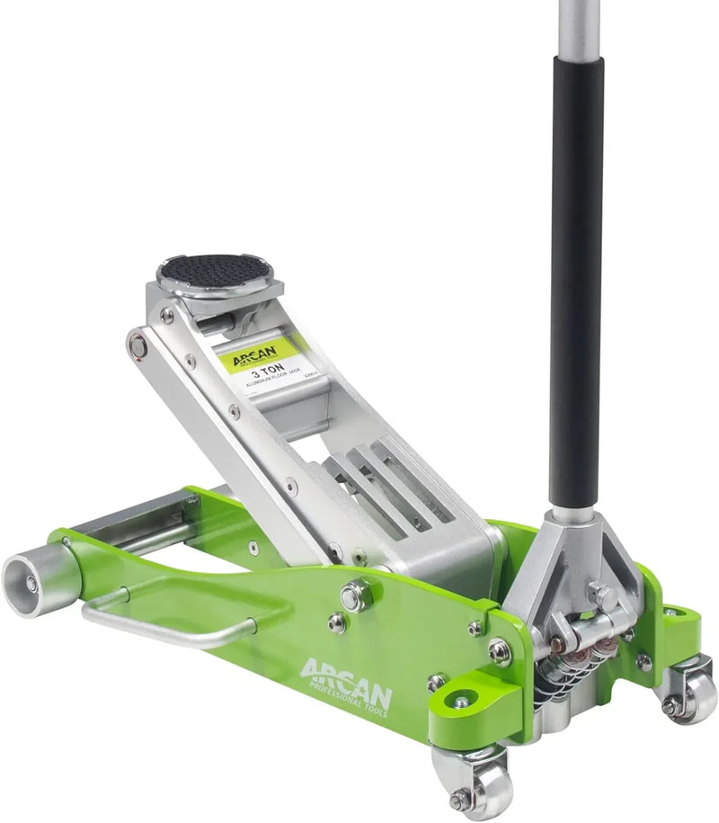 Tools 3-Ton Quick Rise Aluminum Floor Jack with Dual Pump Pistons & Reinforced Lifting Arm (A20018_A20019) A4