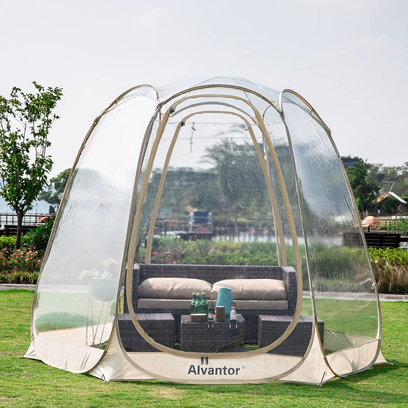 Bubble Tent Pop Up Gazebo, 8-10 Person Igloo Dome Garden Patio Canopy Shelter Y1