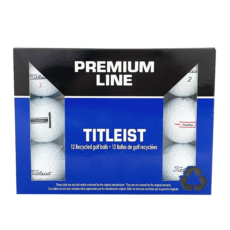 Eagle Premium Line Titleist Recycled Gold Balls, White, 12-pk L3