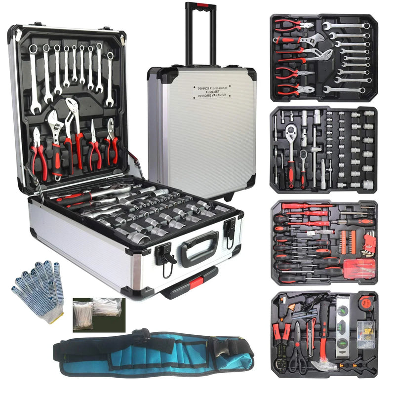 799pcs Aluminum Trolley Household Fathers K2