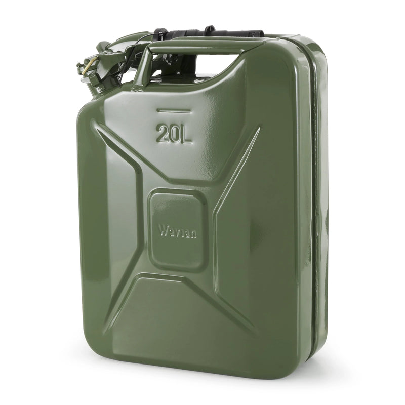 Gallon 20 Liter Authentic CARB Jerry Can with Spout, Green K2