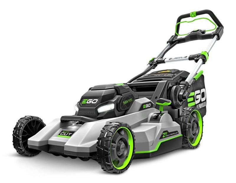 EGO POWER+ 56V Brushless Cordless 21-in Self-Propelled Lawn Mower, Includes (1) 7.5Ah Battery and (1) 550W Rapid Charger, LM2135SP H5