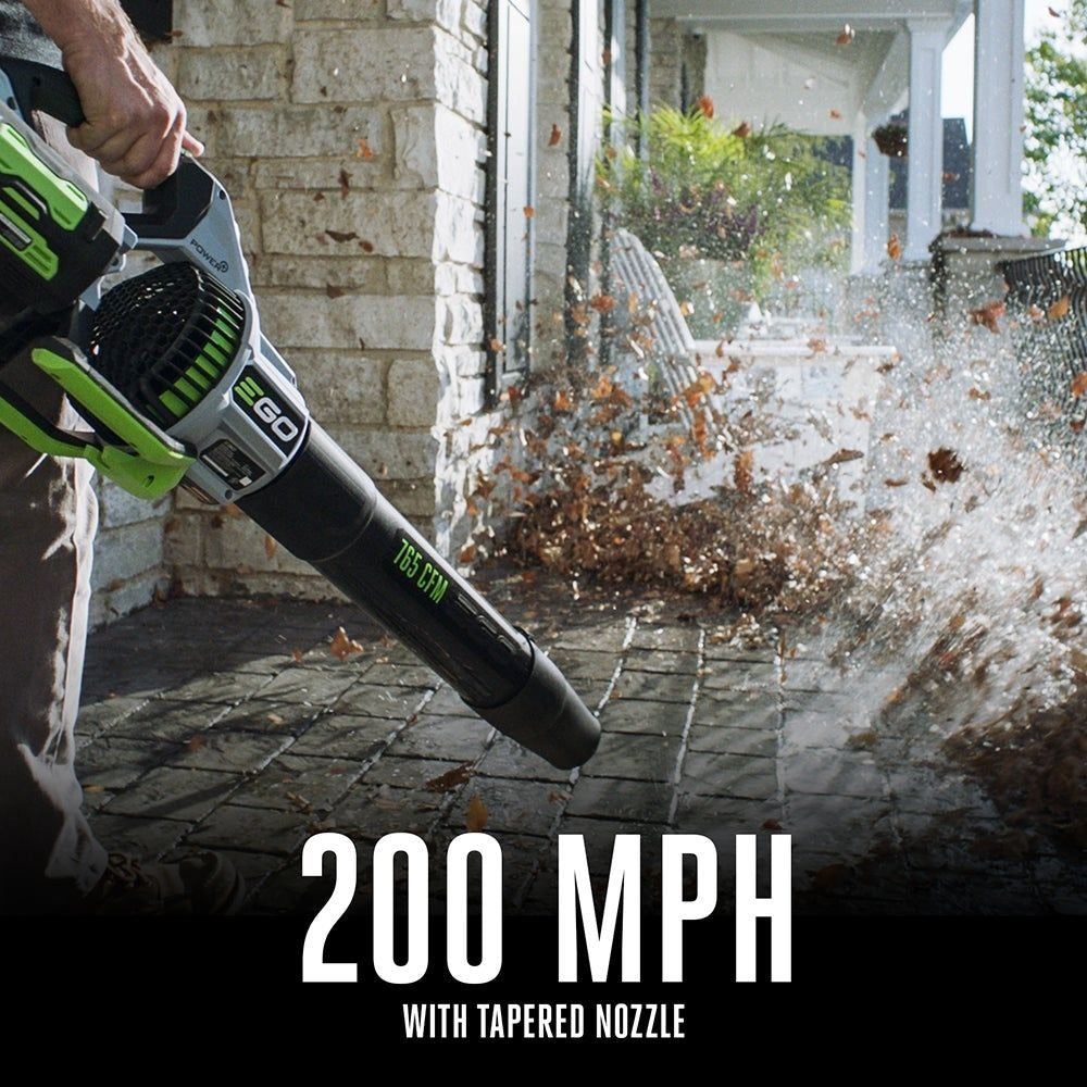 EGO POWER+ 56V Brushless Cordless 765 CFM Leaf Blower, Includes (1) 5.0AH Battery and (1) 320W Charger, LB7654