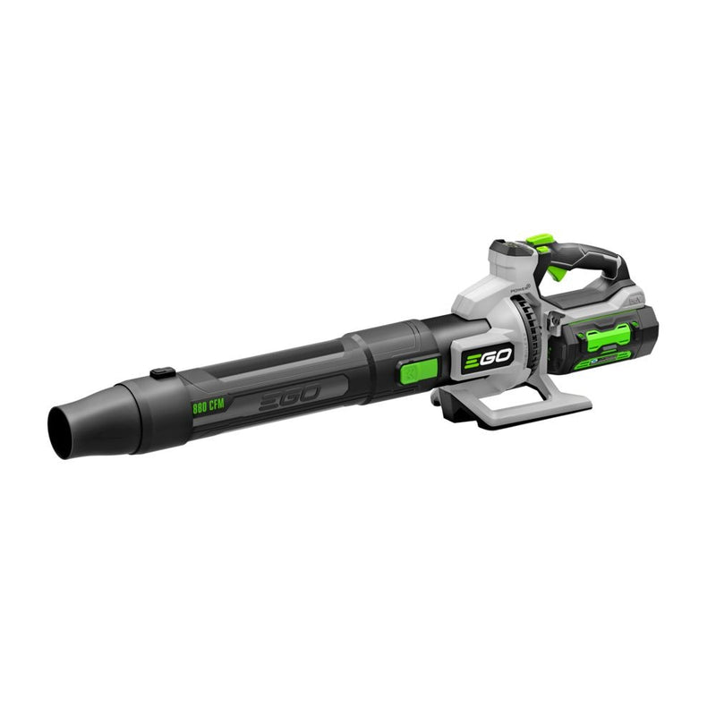 EGO POWER+ 56V Brushless Cordless 880 CFM Carbon Fiber Leaf Blower Kit with (2) 4Ah Batteries and 320W Charger, LB8803-2 T5