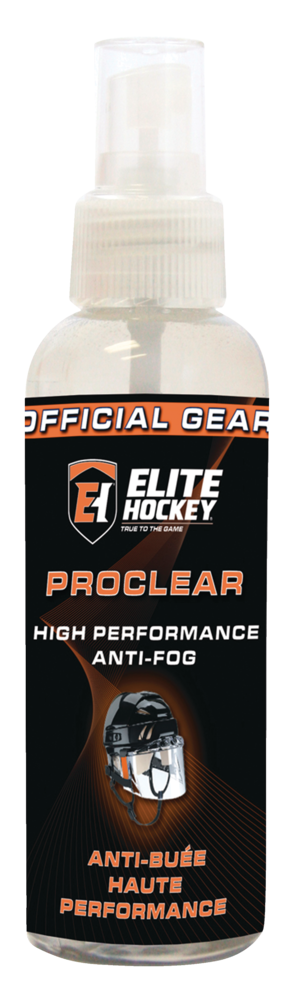 ELITE Hockey Proclear High Performance Visor/Mask Anti-Fog Spray, 140-ml P3