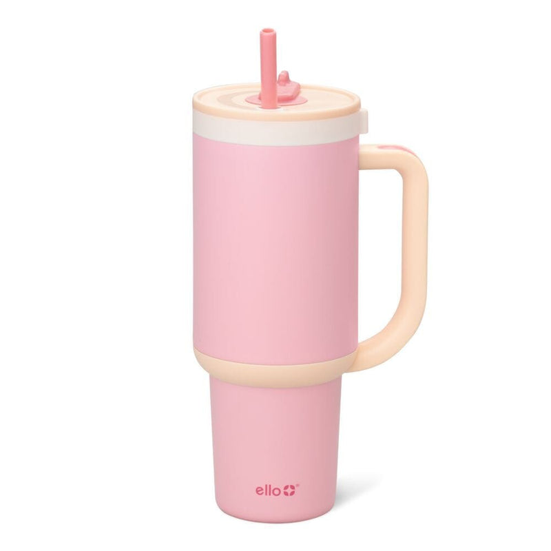ello Oasis Tumbler with Retractable Straw, 40-oz, Assorted Colours J4