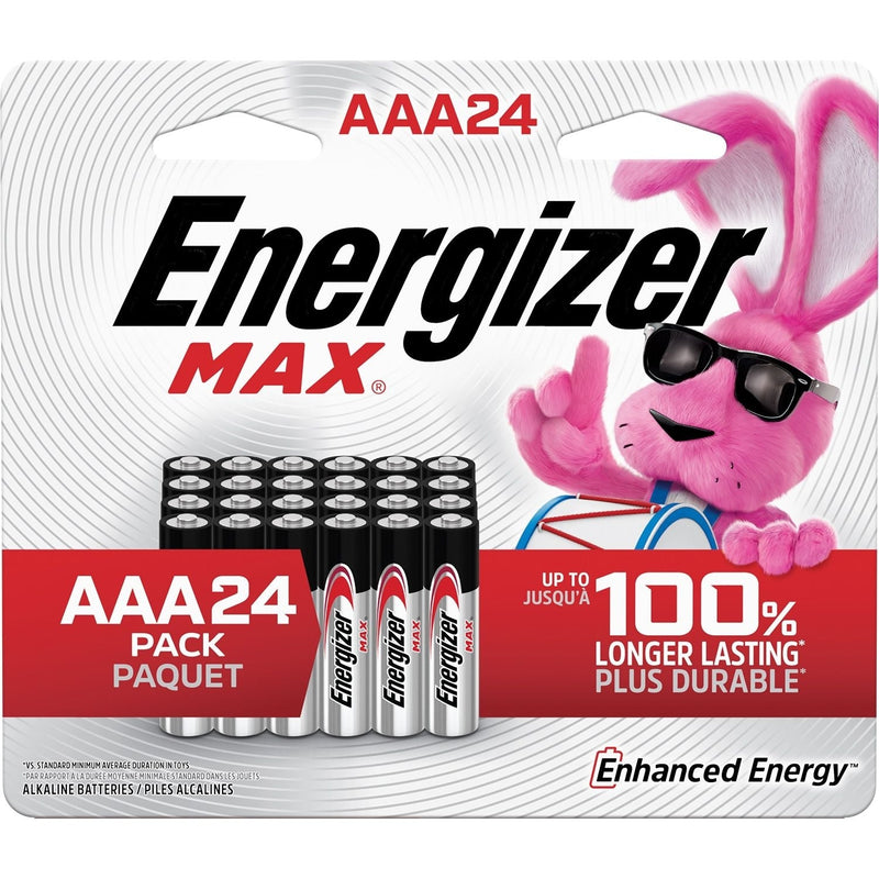 Energizer Max Alkaline AAA Batteries, 24-pk R3