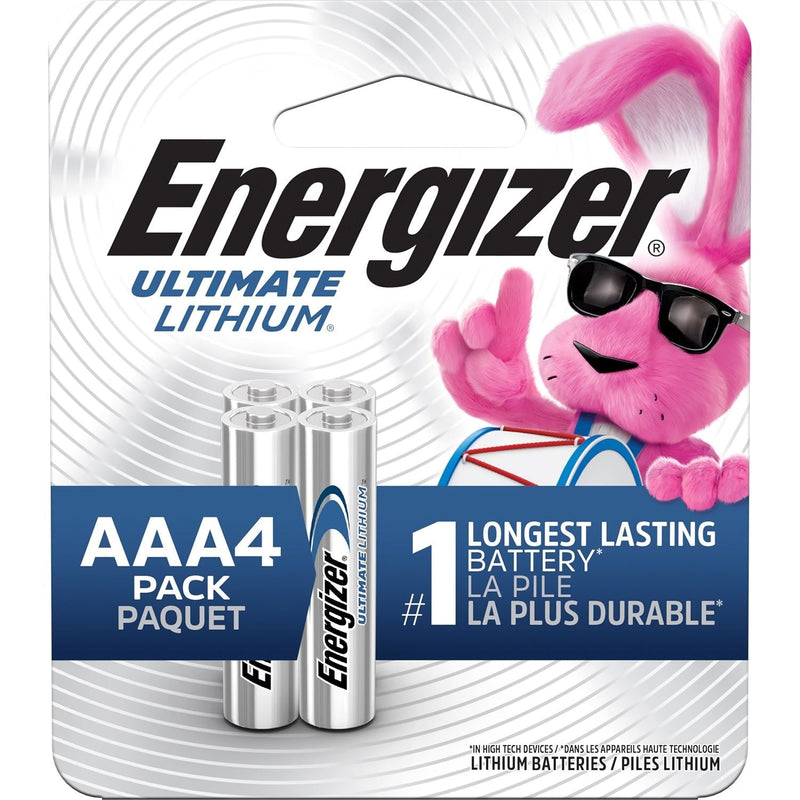 Energizer Ultimate Lithium AAA Batteries, 4-pk J6