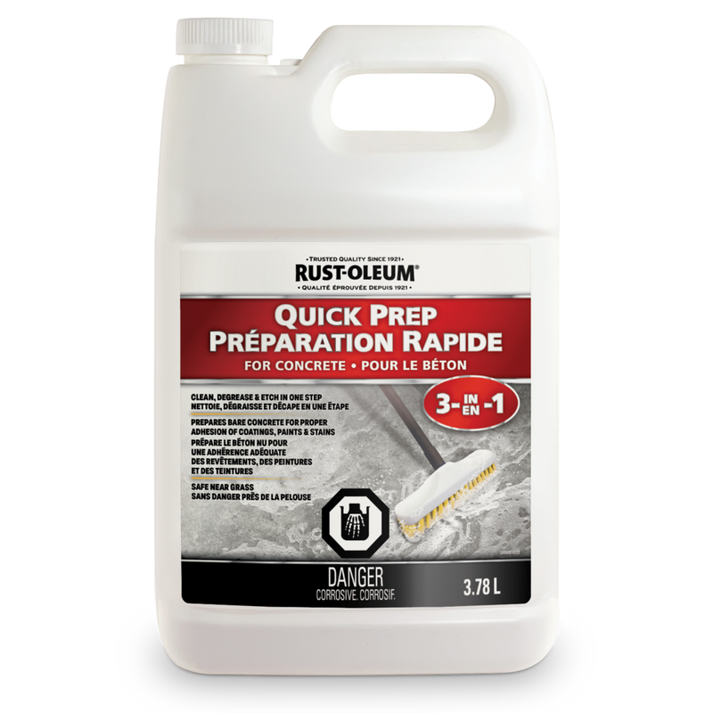 EpoxyShield Fast Prep 3-in-1 Concrete Prep, 3.78-L Z9
