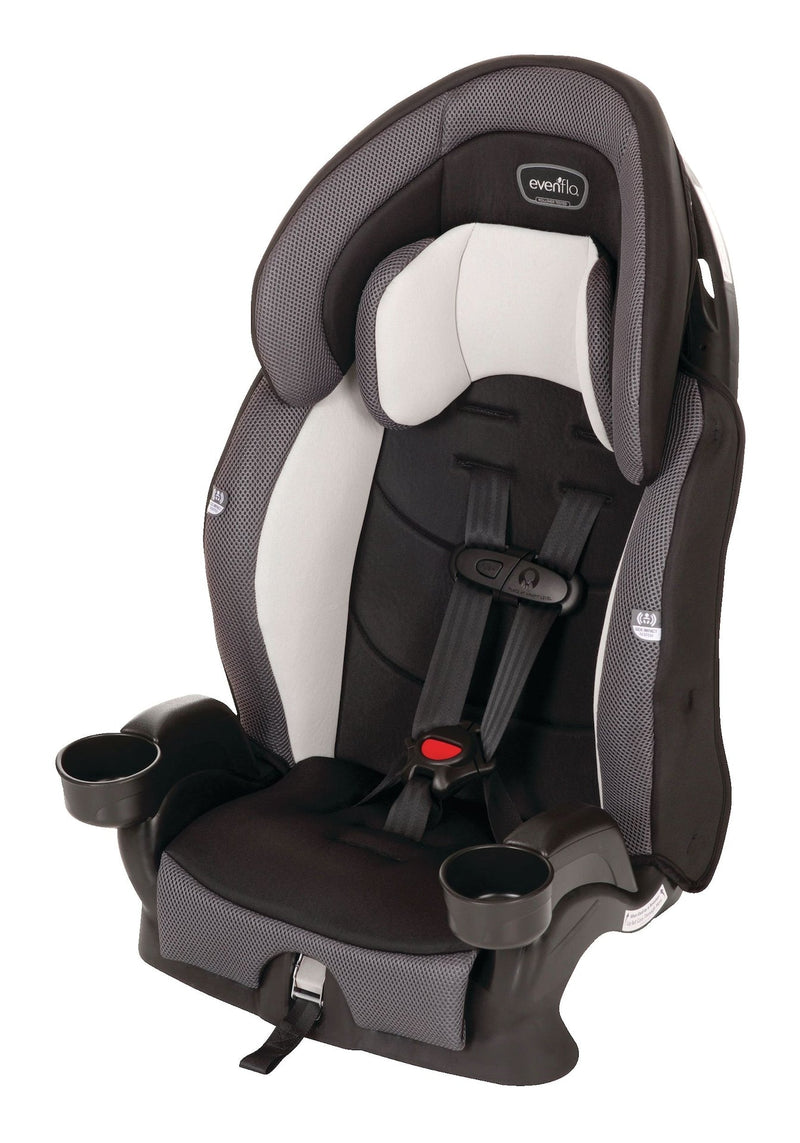 Evenflo Chase Plus 2-in-1 Booster Car Seat with Multi-Position Buckle, Assorted Q9