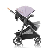 Evenflo Shyft Intuiti+ Stroller withGreen and Gentle Purple