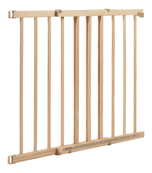 Evenflo Top-of-Stairs Gate, Natural Wood E4