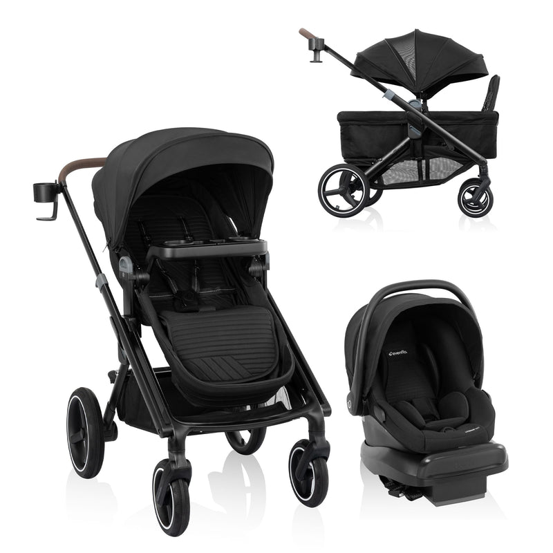 Evenflo Transformer Hybrid Stroller Wagon O0