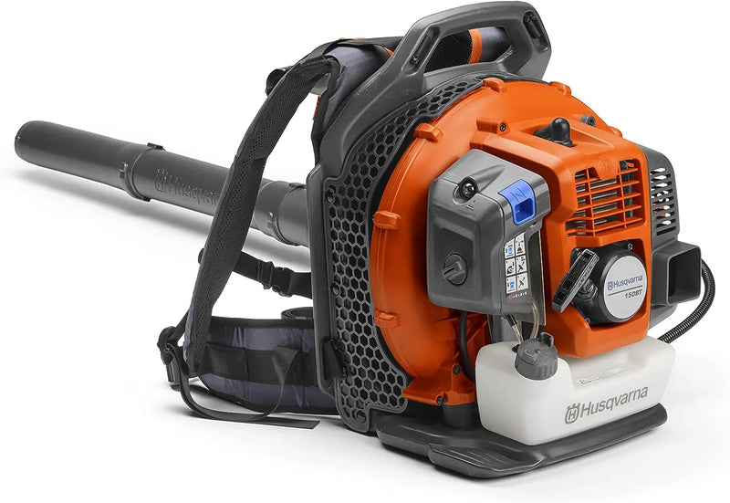 Husqvarna 150BT Gas Backpack Leaf Blower, 51cc 2.16HP, 765CFM 270MPH, Ergonomic Design R6
