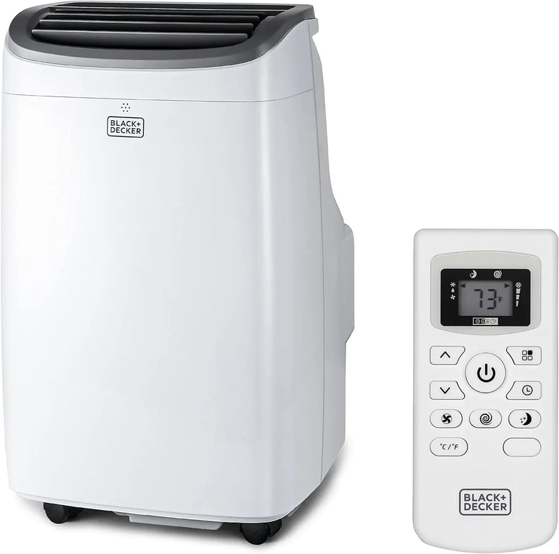 BLACK DECKER 8,000 BTU Portable Air Conditioner up to 350 Sq.ft with Remote Control V1