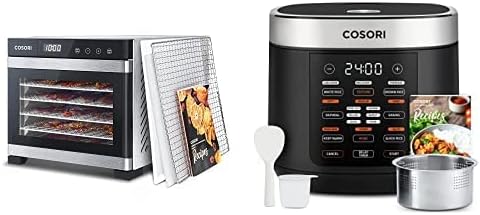 COSORI 10 Cup Rice Cooker with 18 Functions, Stainless Steel Inner Pot S9