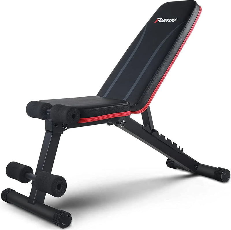 Adjustable Weight Bench Full Body Workout Multi-Purpose K9