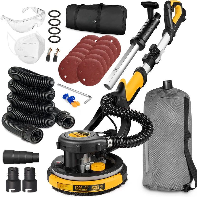 Electric Drywall Sander with Vacuum for Popcorn Ceiling H1