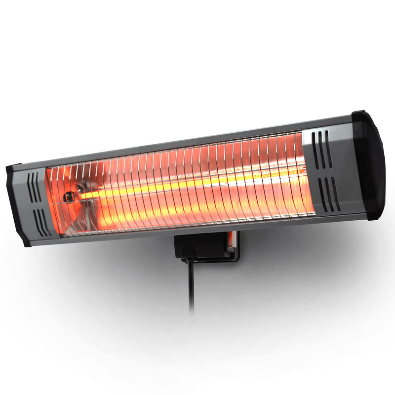 Heat Storm Tradesman 1500-Watt Electric Outdoor Infrared Quartz Portable Space Heater with Wall/Ceiling Mount Q4