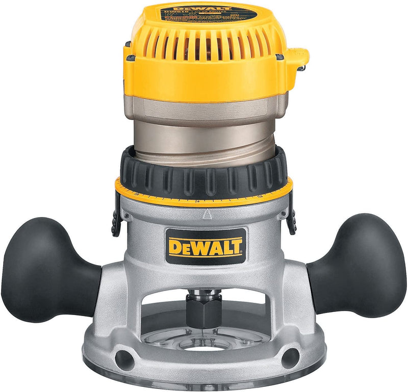 DEWALT Router, Fixed Base, 1-3/4-HP (DW616) , Yellow S7
