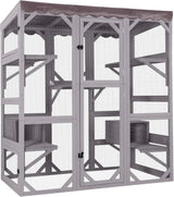 Catio Outdoor Cat Enclosure - Large Walk-In Kitty Cage