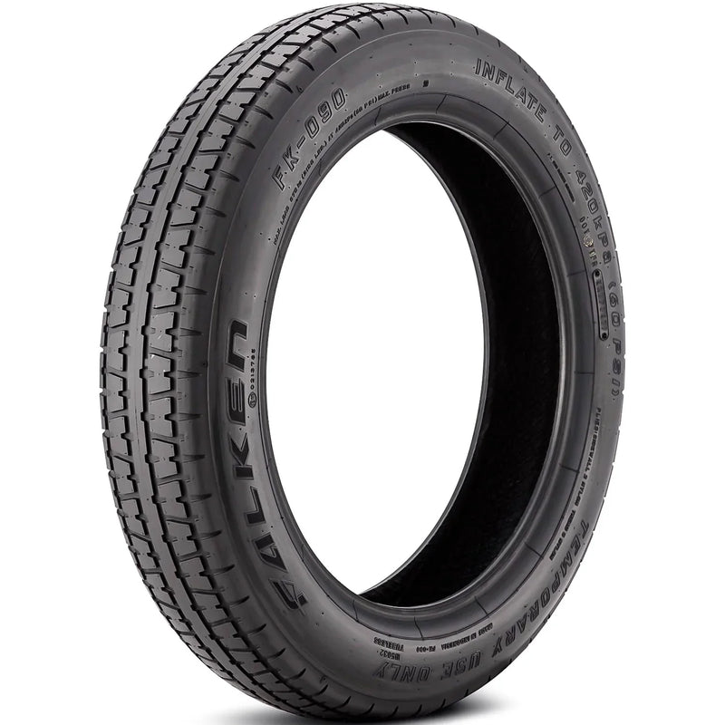 FK-090 T125/70D17 98M Temporary Spare Tire – Compact Emergency Replacement Tire C1