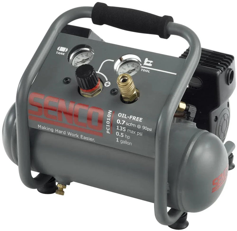 Finish/Trim Air Compressor,1 gal.,1/2 HP PC1010N Z8