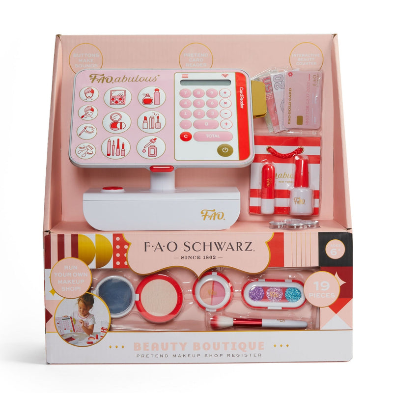 FAO Schwartz Beauty Boutique Cash Register, Pink/White K5