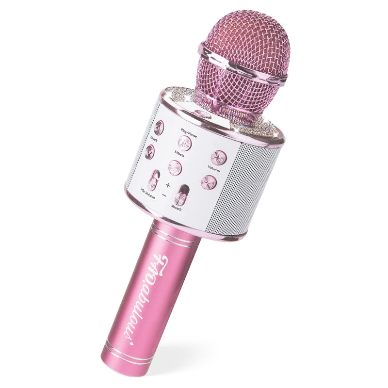 FAO Schwarz Musical Microphone Bluetooth Broadcaster, Pink R8