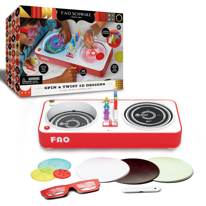 FAO Schwarz Toy Spin & Twist 3D Art, Assorted K2