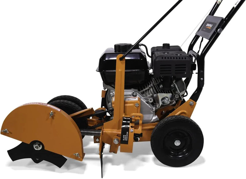 High-Powered 163cc Engine, Start With Ease - Precision Bevel Cutting, Easy Curb Hopping, 6-Depth Adjustments, 4-Wheel Control for Edging with Ease-Generac W6