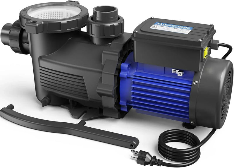 In/Above Ground Pool Pump, High Flow (with Timer, 2HP, 8917 GPH, 220V) N5