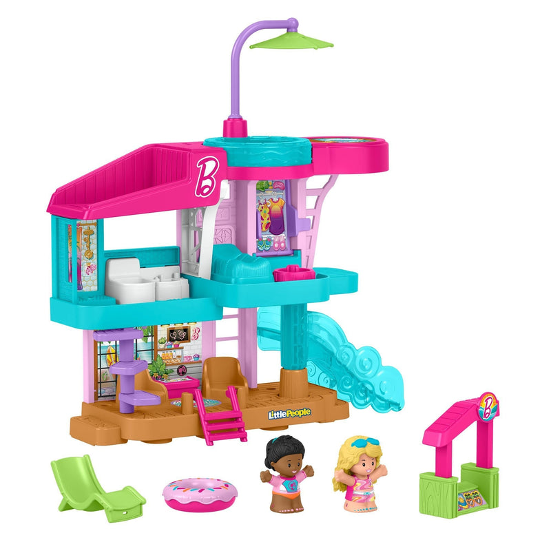 Fisher Price Little People Barbie Beach House Playset S1