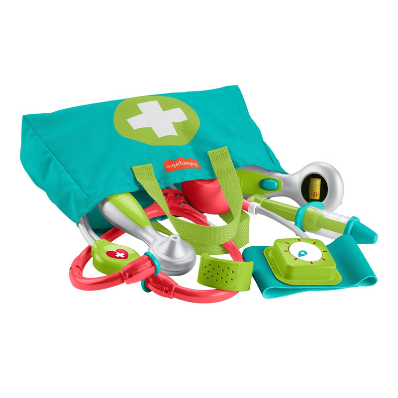 Fisher-Price Medical Kit, Doctor Toys, Preschool Pretend Play Set for Ages 3+, 7-pc Z2