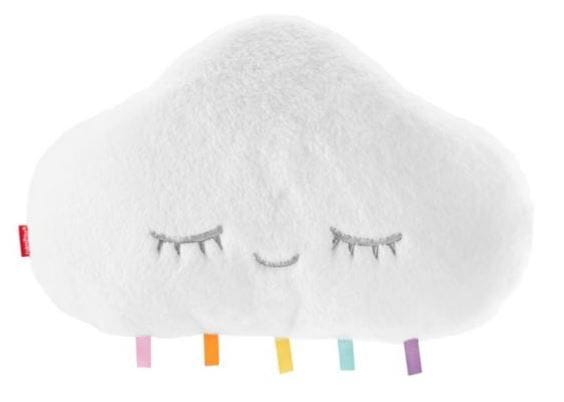 Fisher-Price Twinkle & Cuddle Cloud Soother for Babies, Bilingual, Ages 0m+ O5