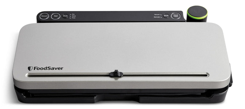 FoodSaver Vacuum Sealer & Food Preservation System, with Zipper Bags & Seal Rolls, Satin L0