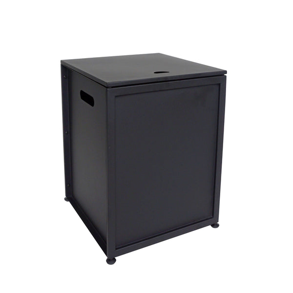 For Living 20lb Propane Tank Hideaway/Holder For Fire Pit A3