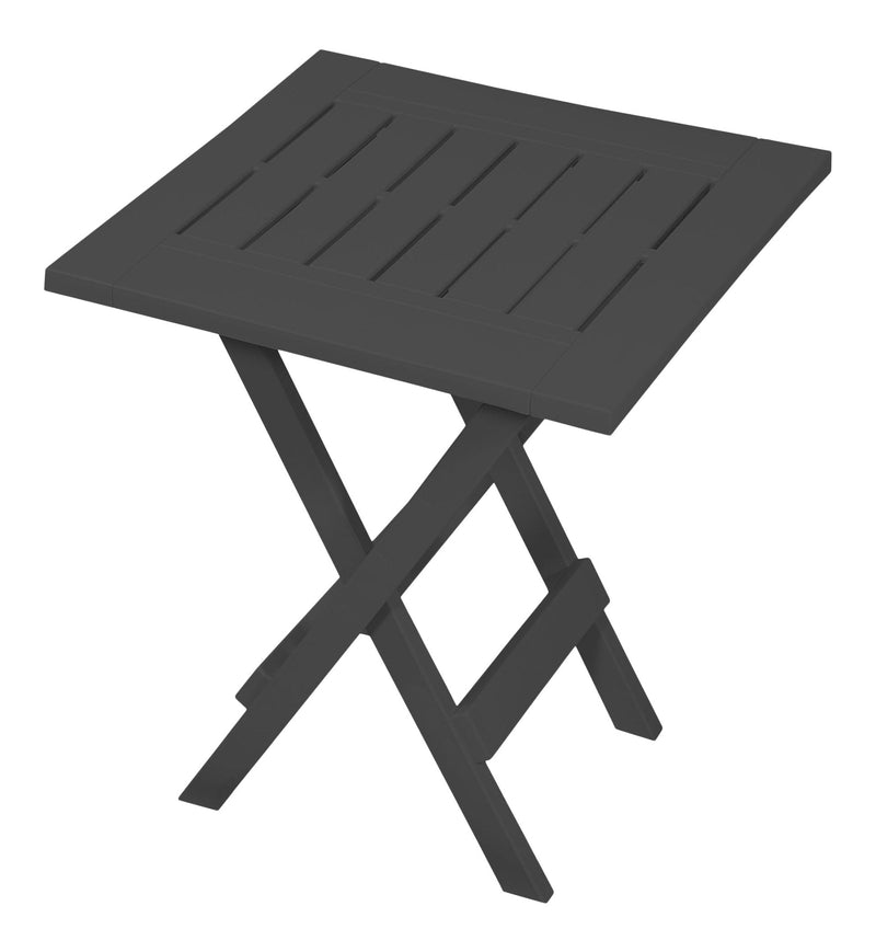 For Living Adirondack Side Table, Charcoal Grey L6