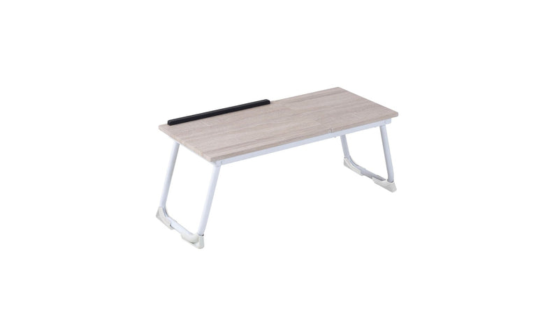 For Living Folding Lap Desk for Work, Lightweight, White V4