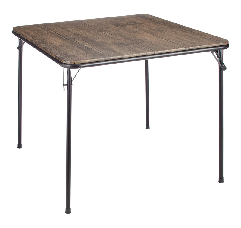 For Living Wood Top Folding Card Table, Compact Design E4