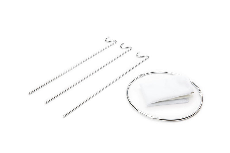 Fox Run Jelly Strainer Set with Metal Stand & Reusable Bag R2