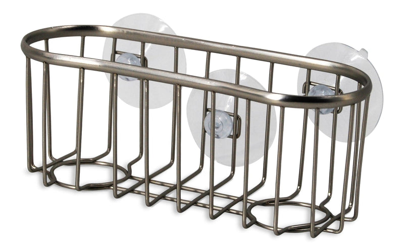 Frank Chrome Sponge & Dishwand Holder / Caddy H1