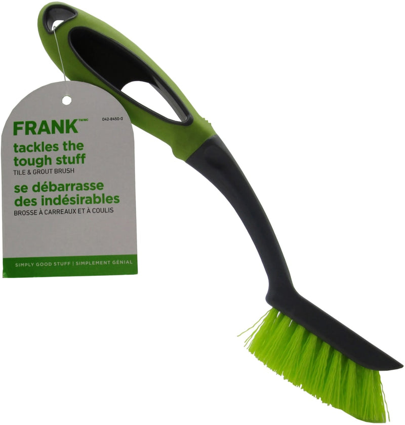 FRANK Tile & Grout Brush with Strong & Stiff Bristles X6