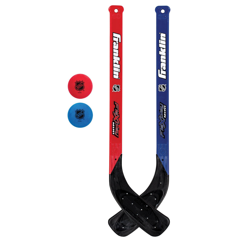 Franklin NHL Mini Hockey Sticks and Balls Set, 4-pc V5