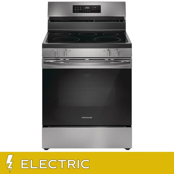 Frigidaire 30 in 5.3 cu. ft. Electric 5-Burner Range with Air Fry
