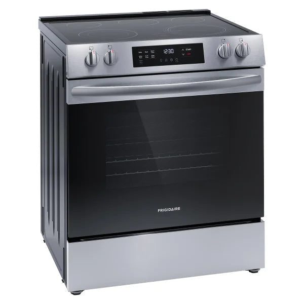 Frigidaire 30 in 5.3 cu ft. Electric 5-Burner Range with Even Baking Technology H9