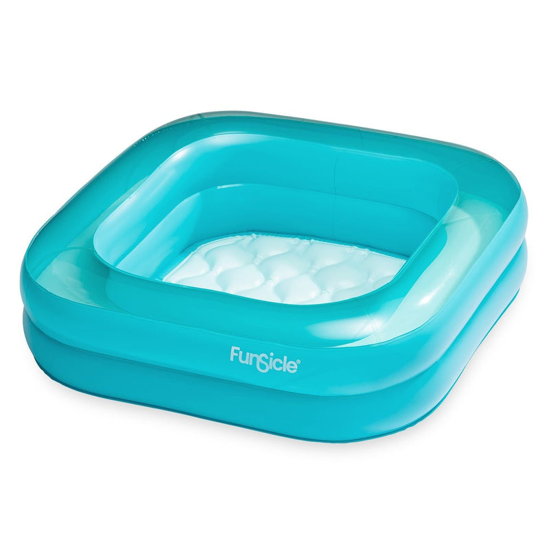 Funsicle Play Square Wading Inflatable Pool, Ages 2+ T5